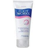 Avon Foot Works Máscara Hidratante com Parafina para os pés.